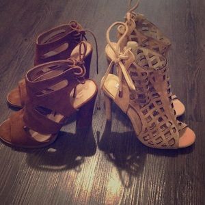 Gorgeous suede style shoe bundle!